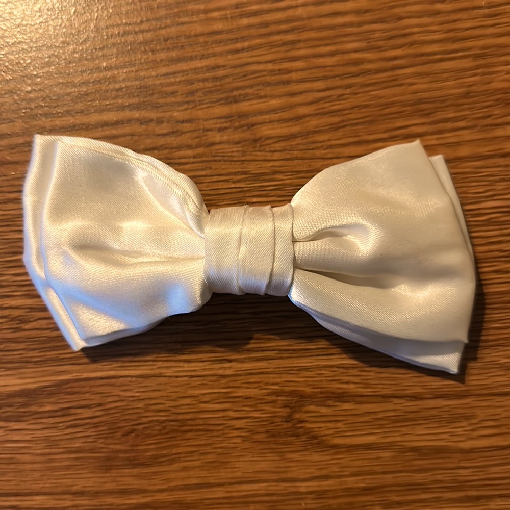 White hair pin.